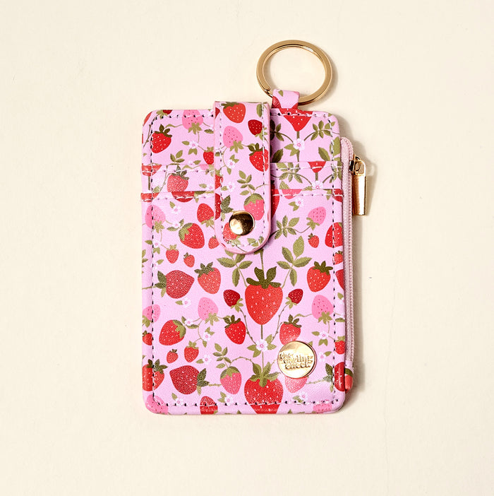 Strawberry Fields Keychain Wallet