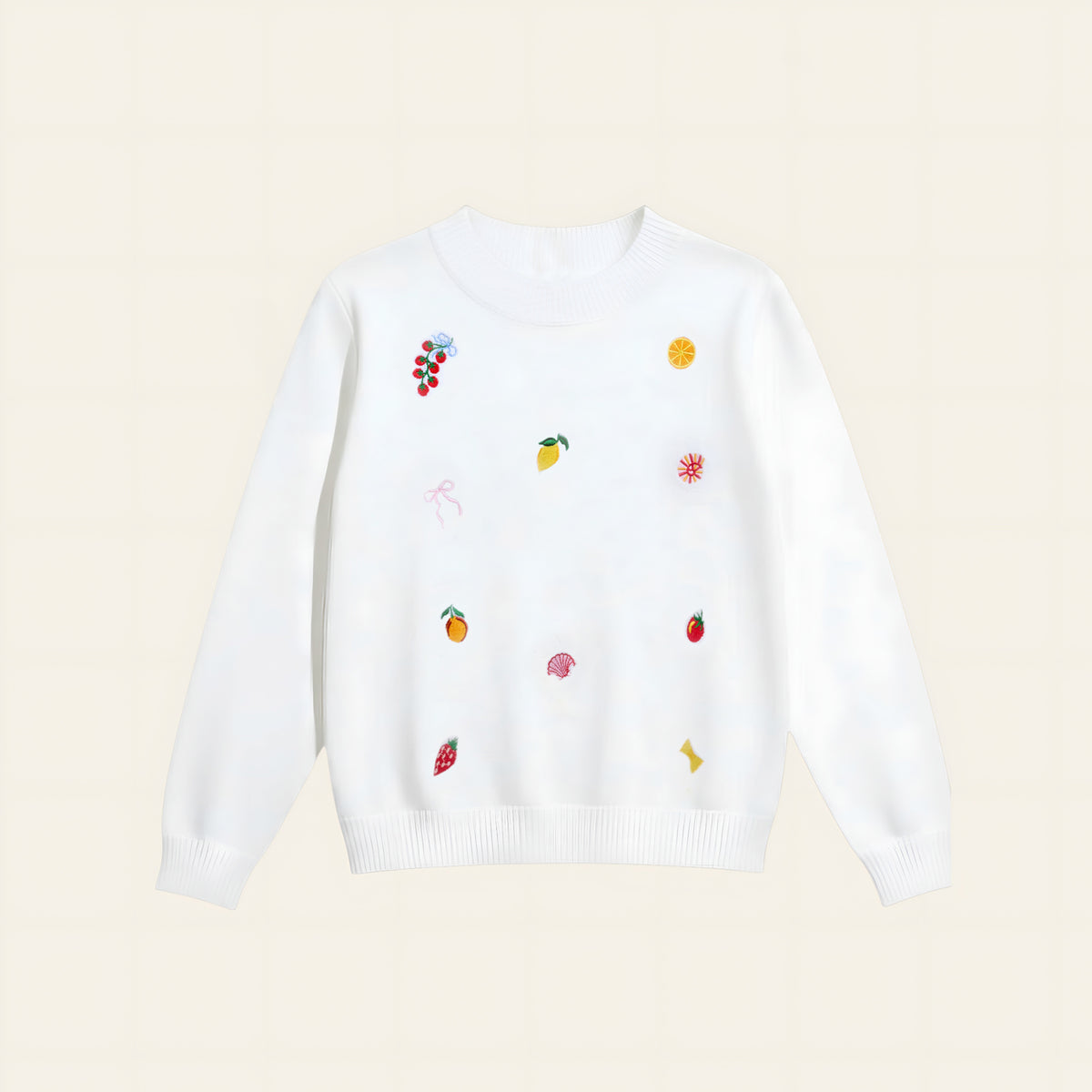 Italian Summer Refined Knit Sweater