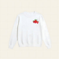 Strawberry Patch Refined Knit Sweater