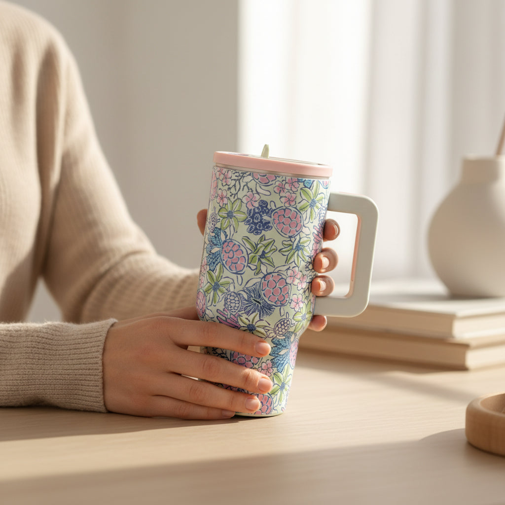 Coastal Cove 20 oz Lifestyle Flip Straw Tumbler