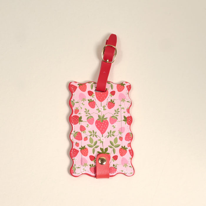 Strawberry Fields Jetsetter Luggage Tag