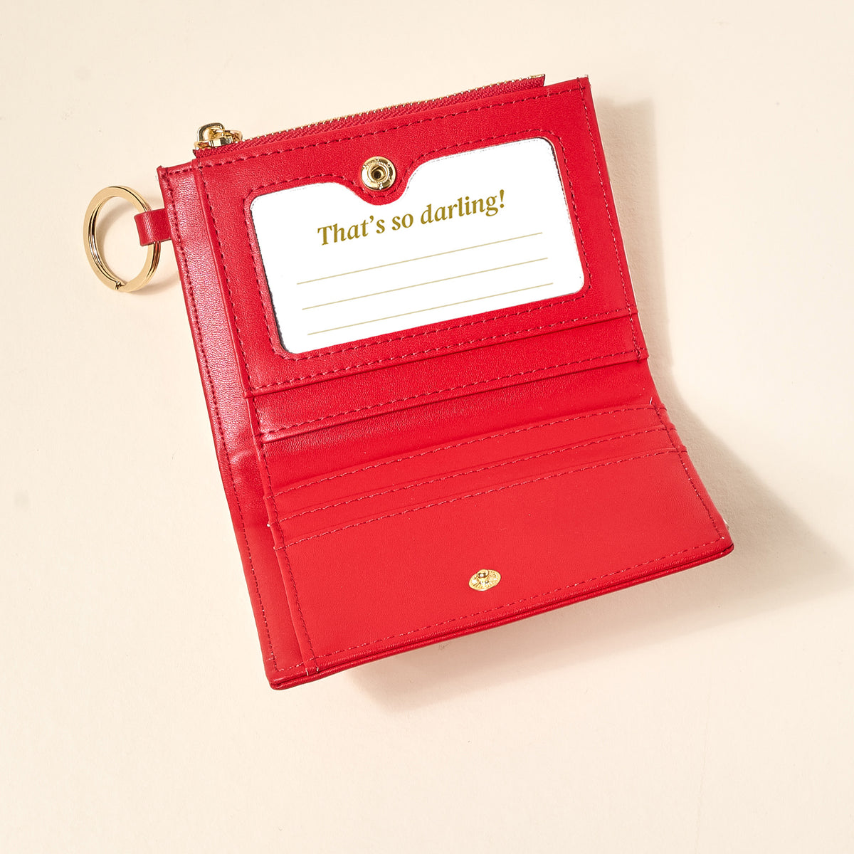 Strawberry Fields Luxe Pocket Wallet