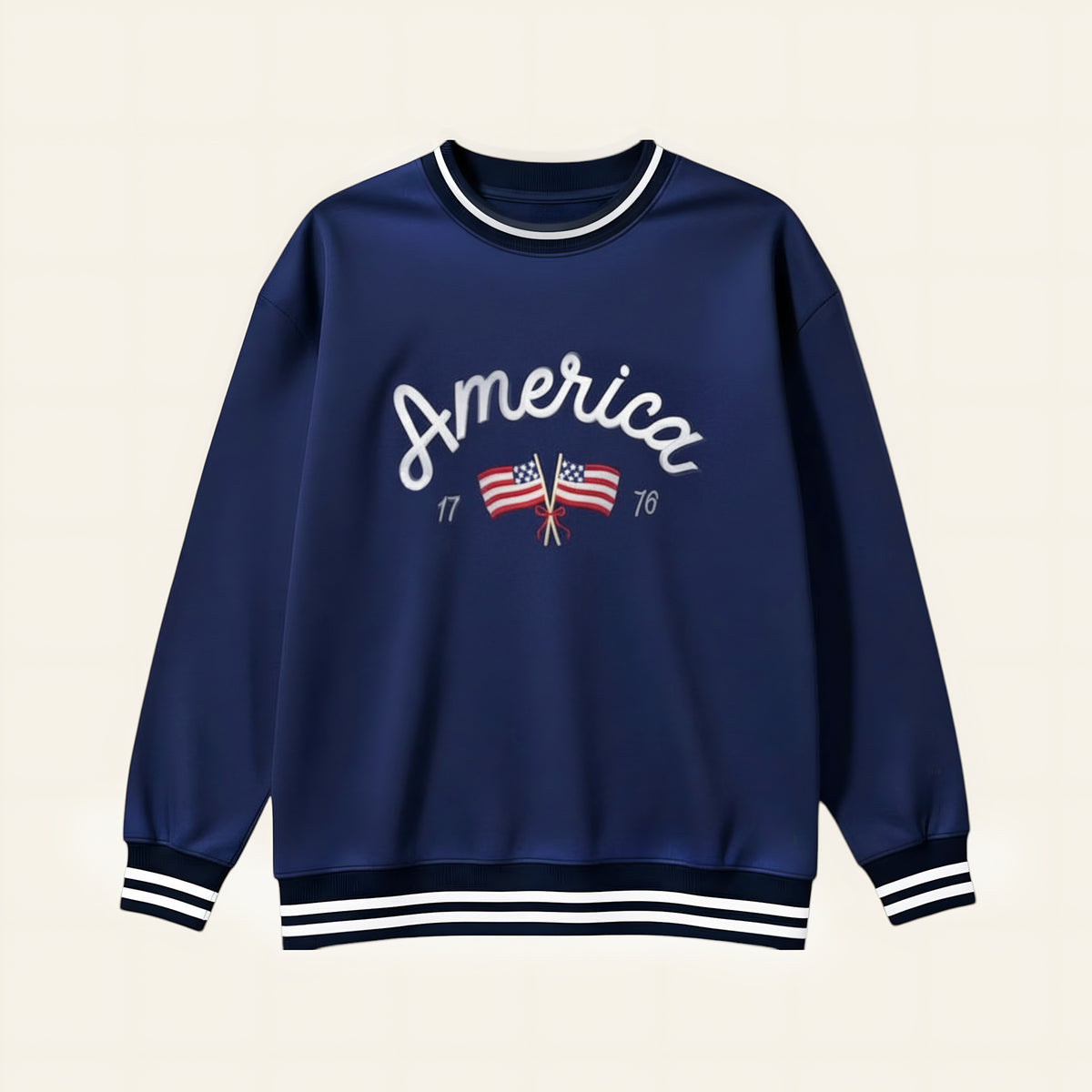 America Oversized Crew