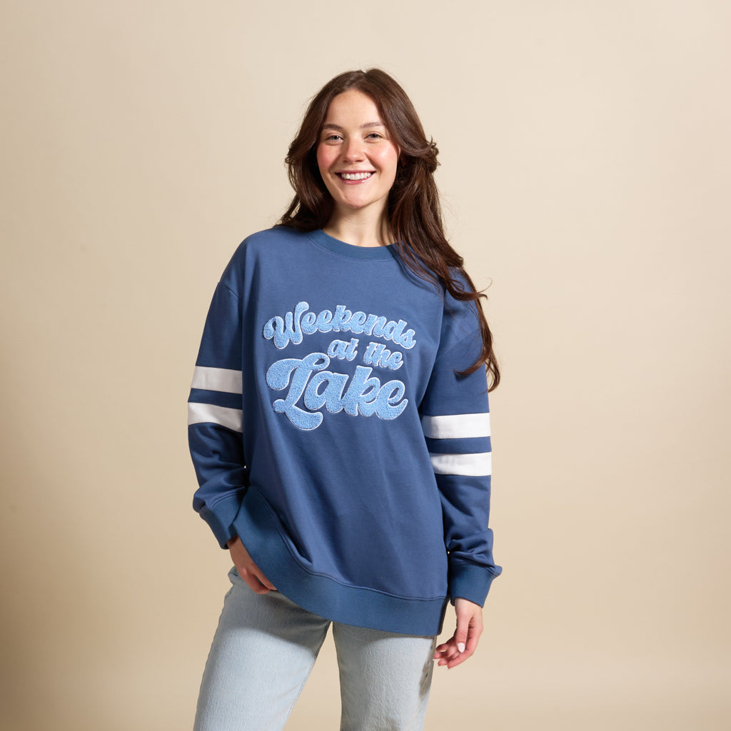 Weekends at the Lake Oversized Crew