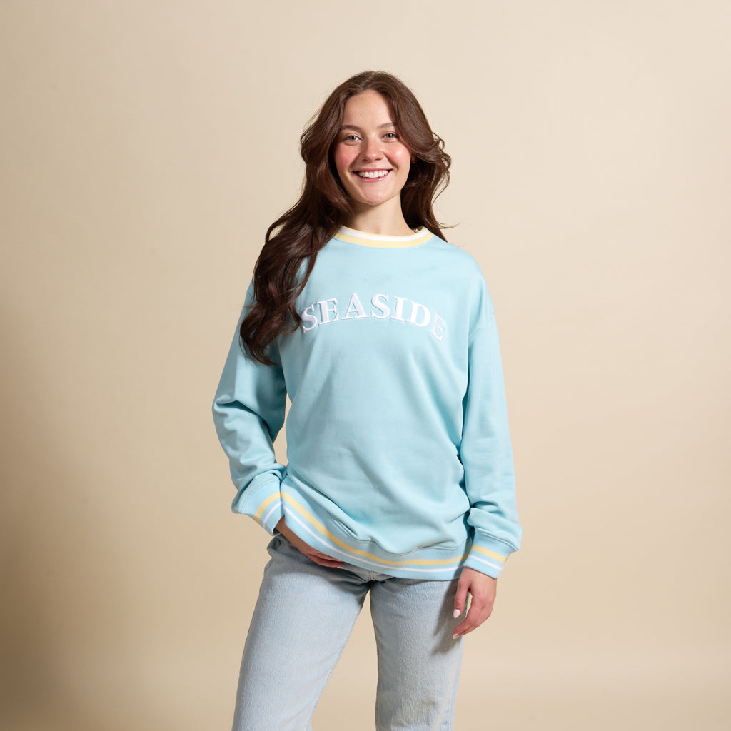 Seaside Oversized Crew