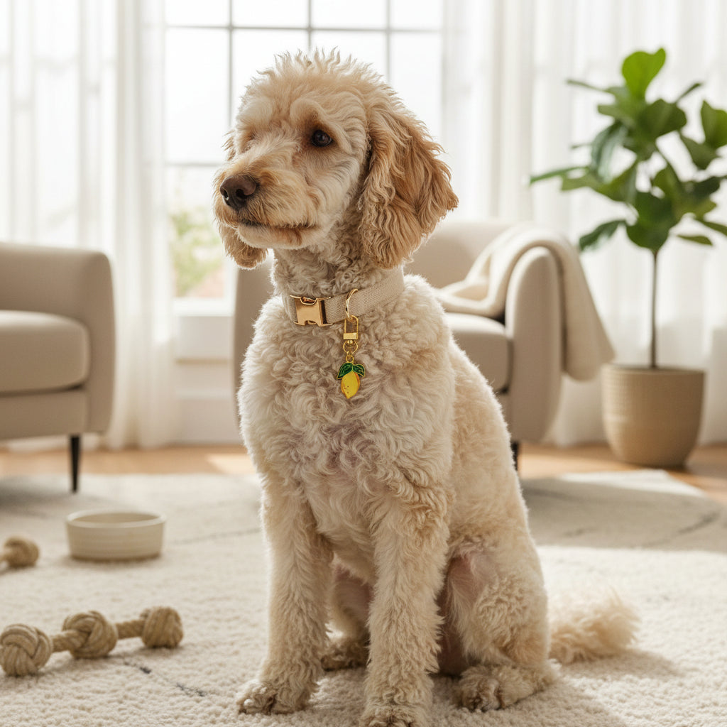 Lemon Pawfect Collar Charm