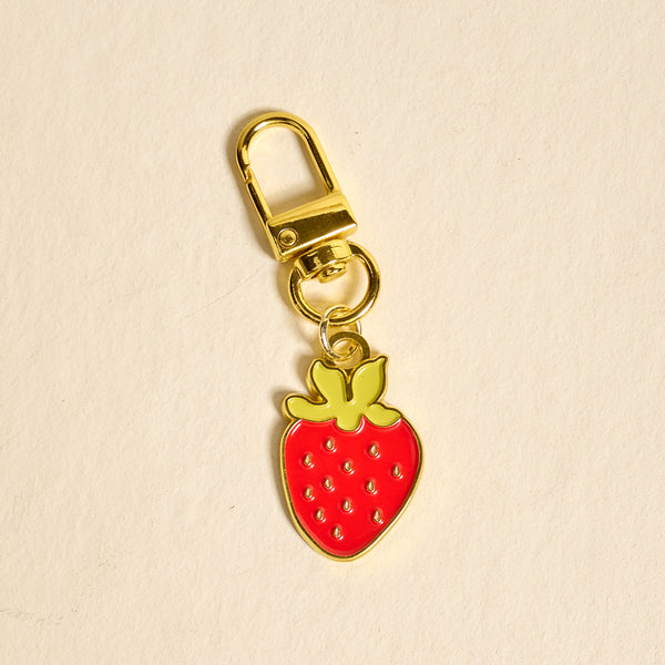 Strawberry Pawfect Collar Charm