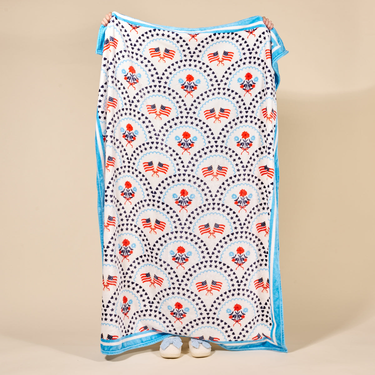 All-American Darling Snuggle Up Plush Blanket