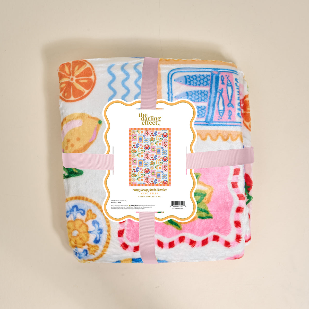 Ciao Bella Snuggle Up Plush Blanket