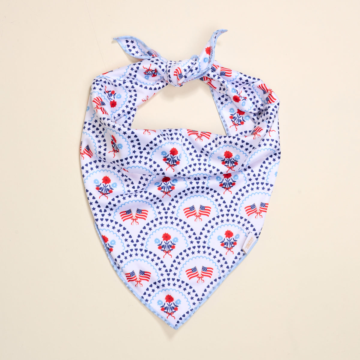 Wow Pet Bandana-All-American Darling Bow