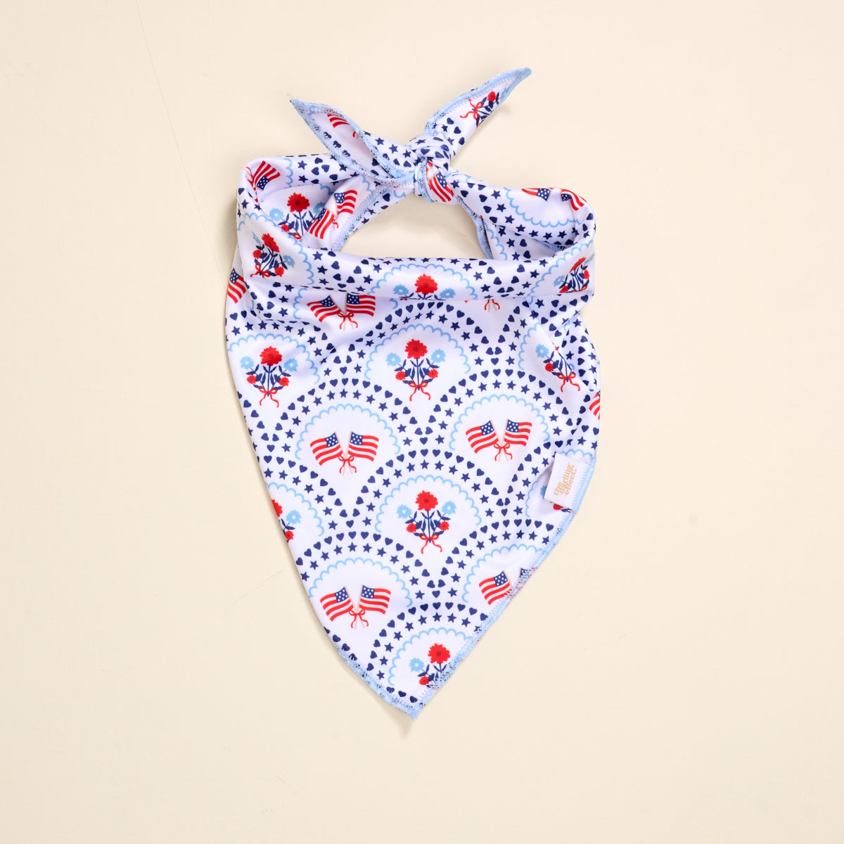Wow Pet Bandana-All-American Darling Bow