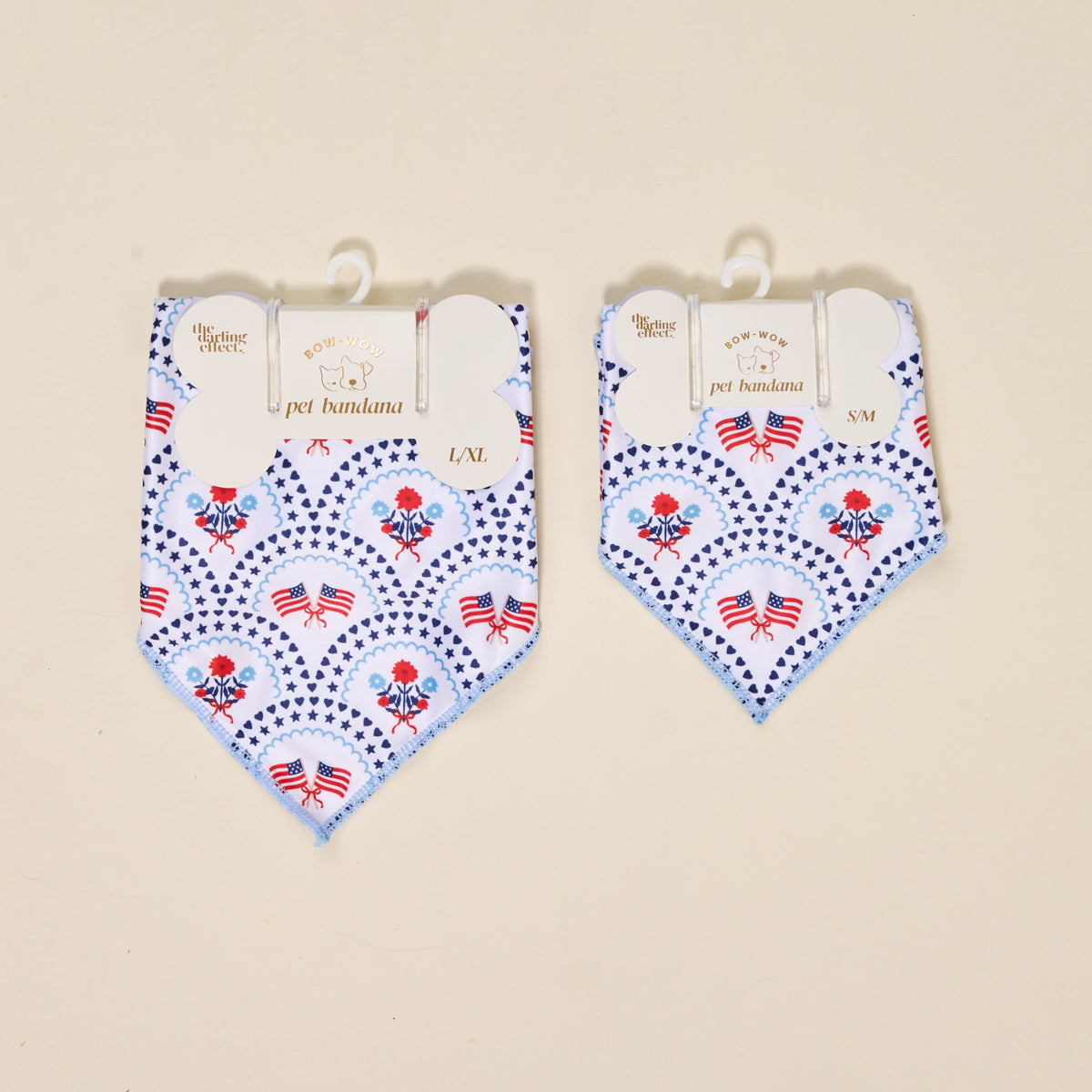 Wow Pet Bandana-All-American Darling Bow
