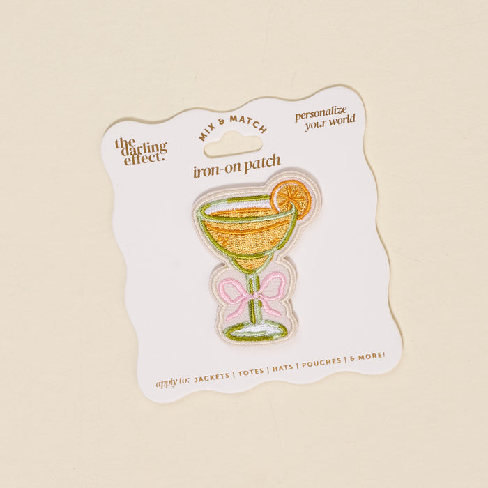Bow-Tied Margarita Mix & Match Iron-On Patch