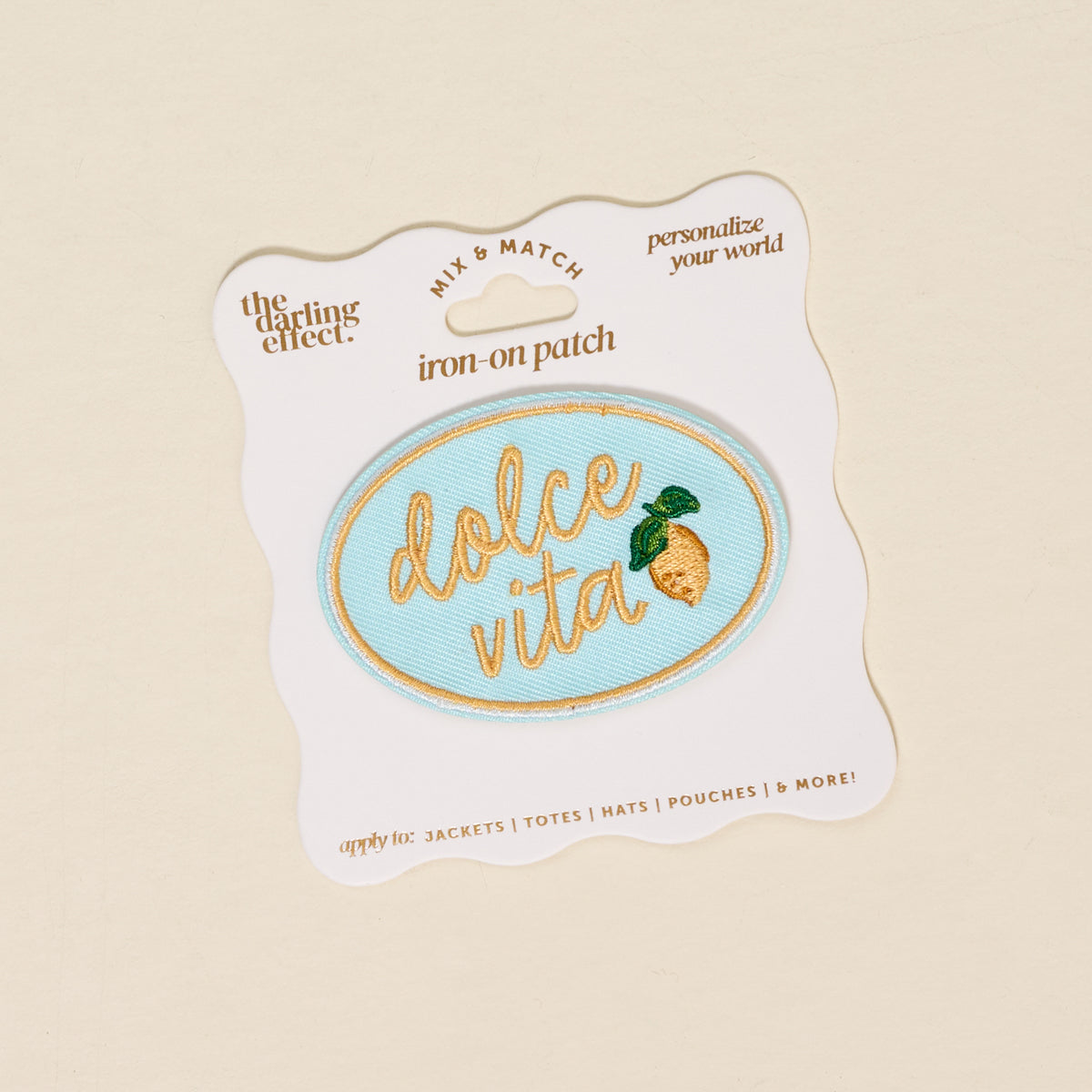 Dolce Vita Mix & Match Iron-On Patch