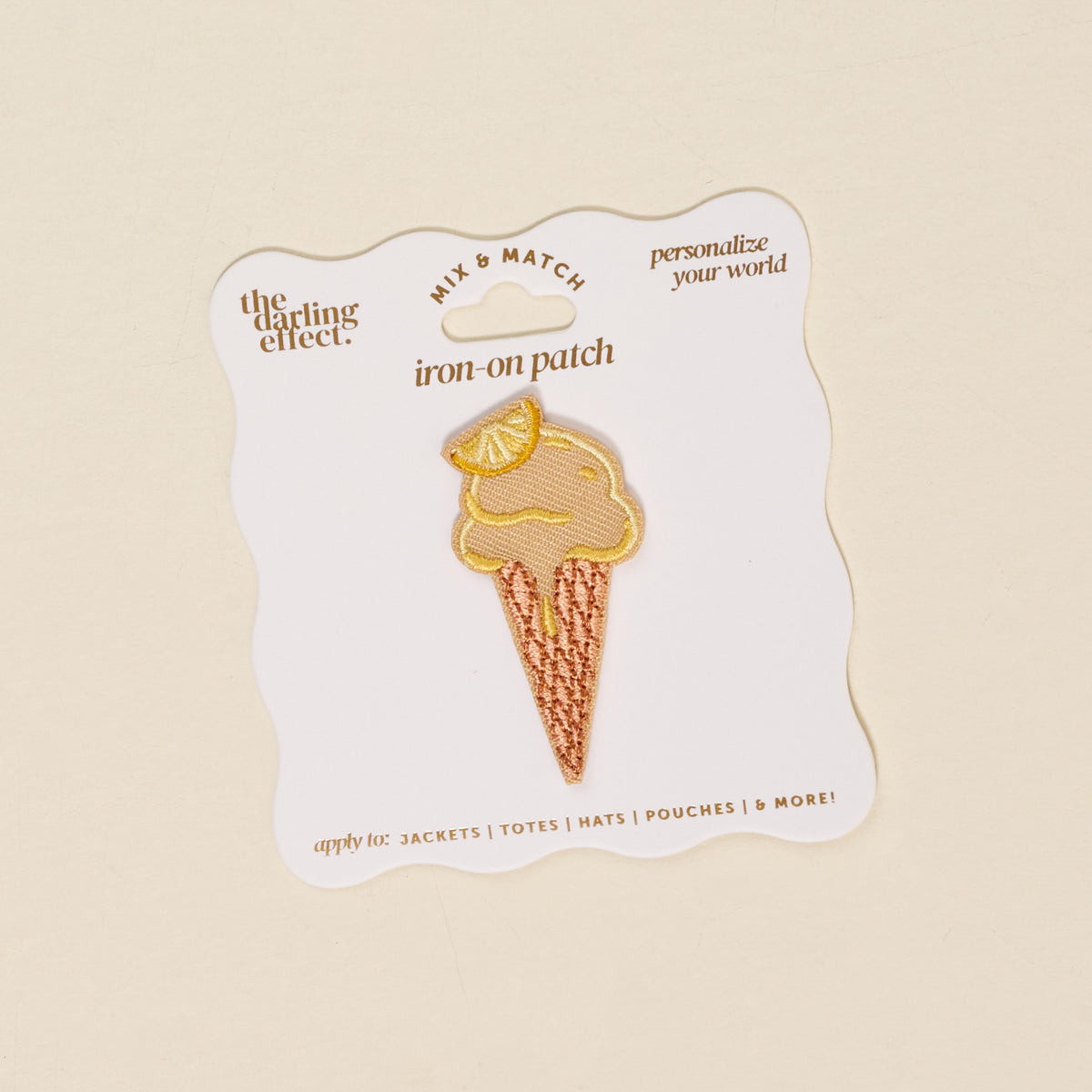Ice Cream Cone Mix & Match Iron-On Patch