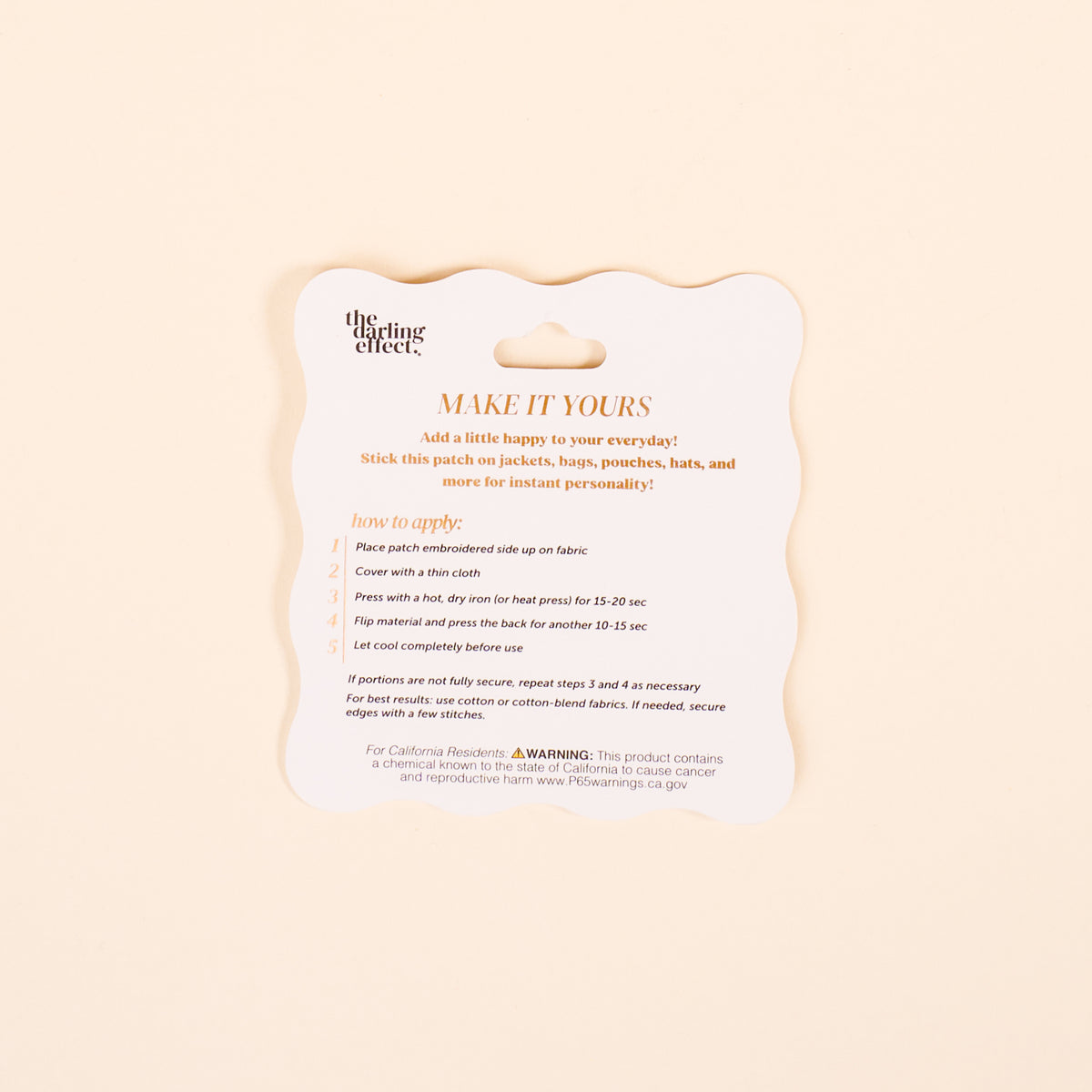 Lemon Mix & Match Iron-On Patch