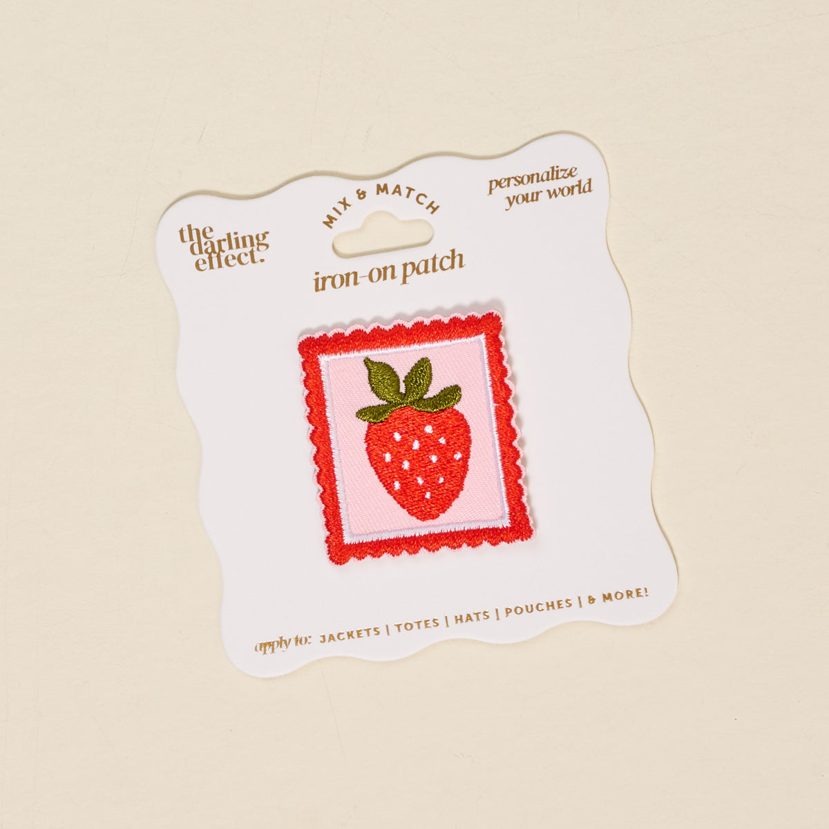 Strawberry Mix & Match Iron-On Patch