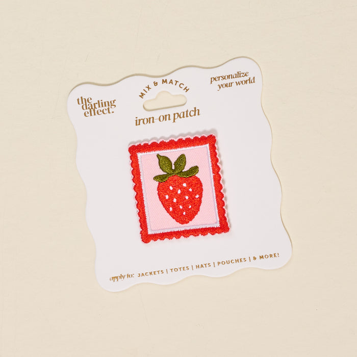 On Patch-Strawberry Mix & Match Iron