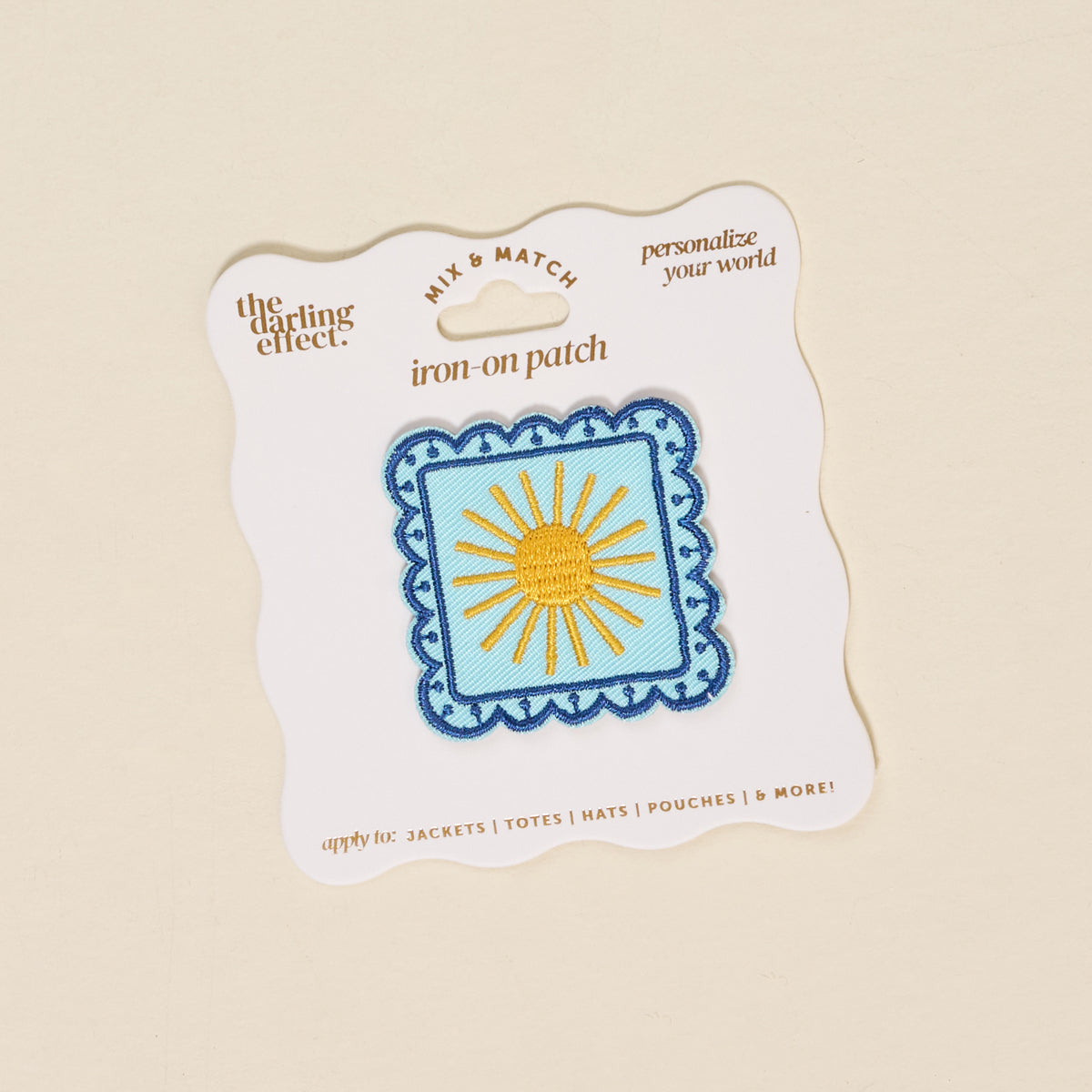 Sunshine Mix & Match Iron-On Patch