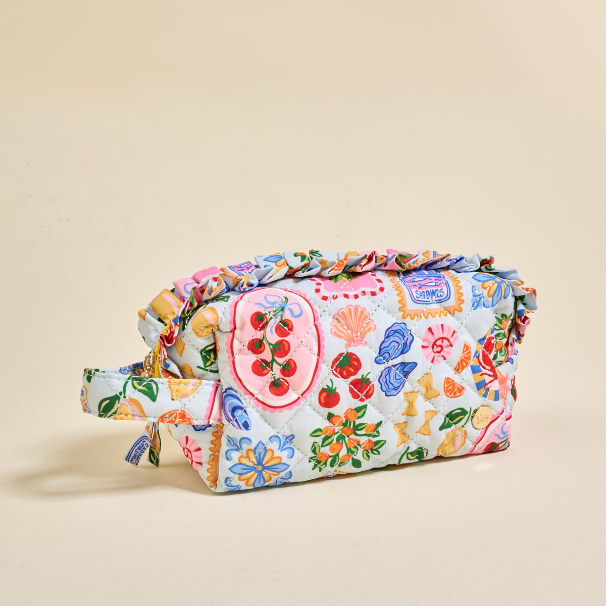 Ciao Bella Essentials Quilted Cosmetic Pouch