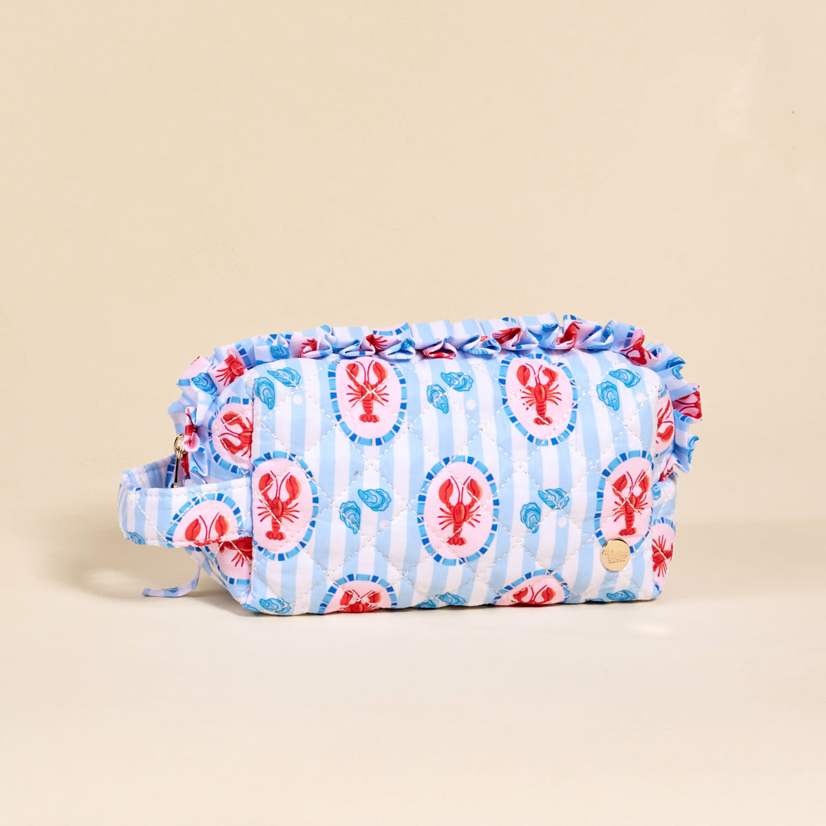 Harbor House Essentials Quilted Cosmetic Pouch