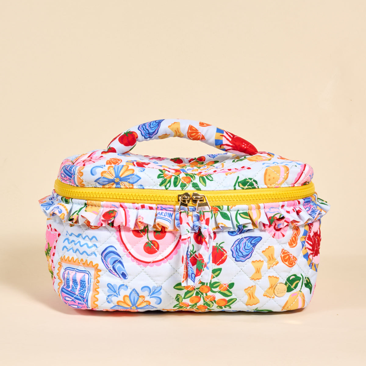 Ciao Bella Glam & Go Quilted Cosmetic Bag