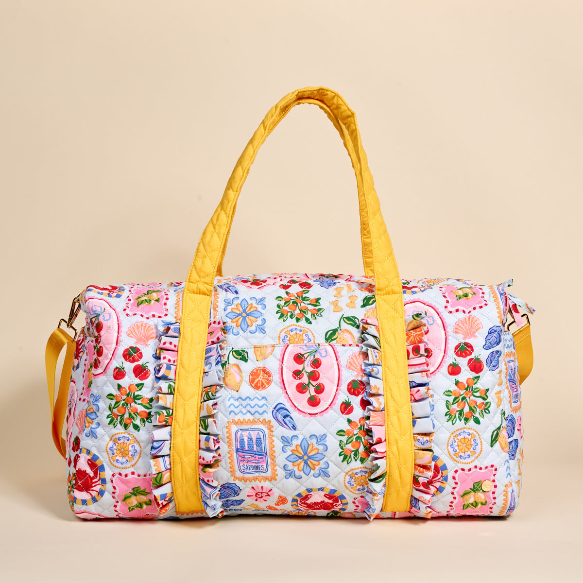 Ciao Bella On-the-Go Quilted Weekender Bag