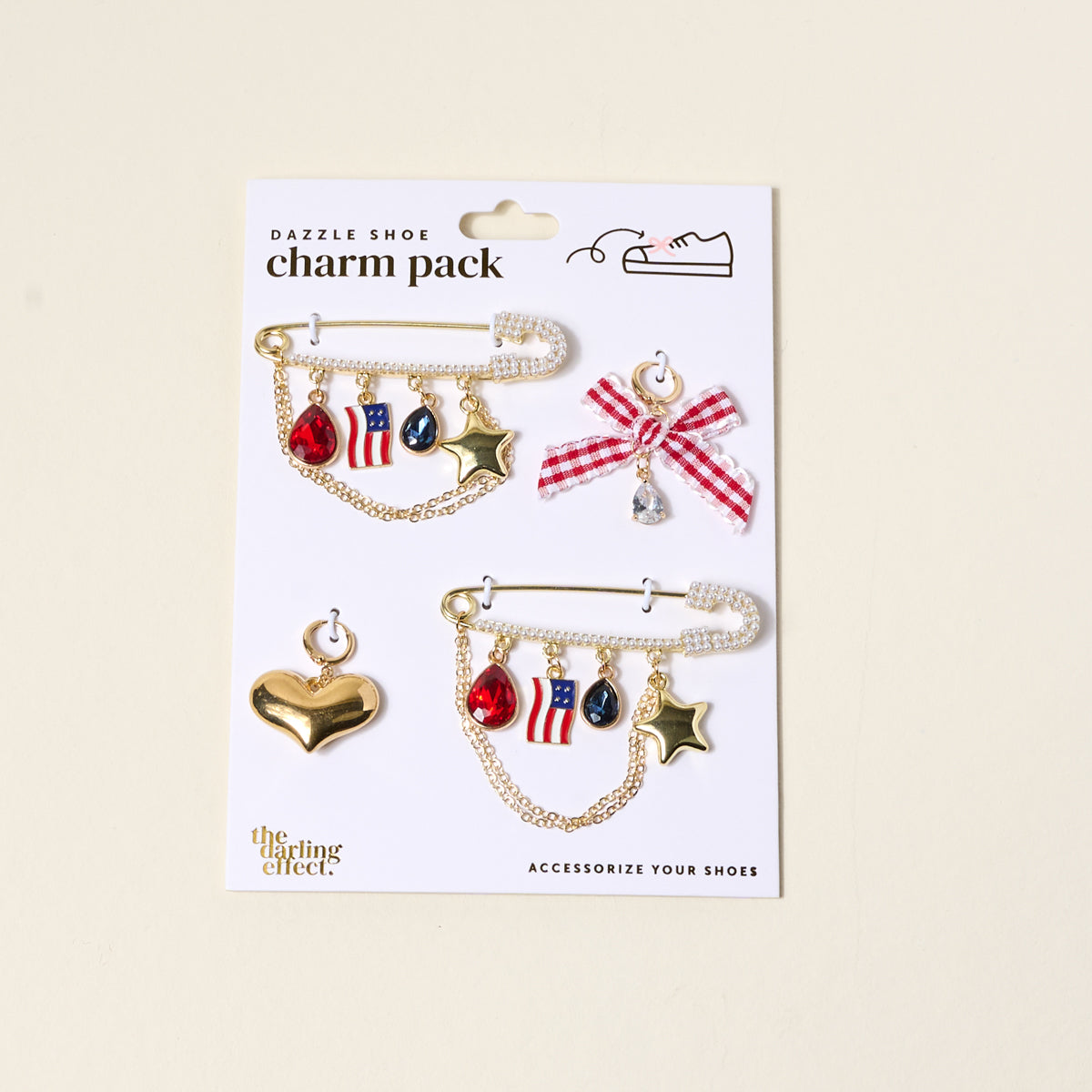 Miss Americana Dazzle Shoe Charm Pack