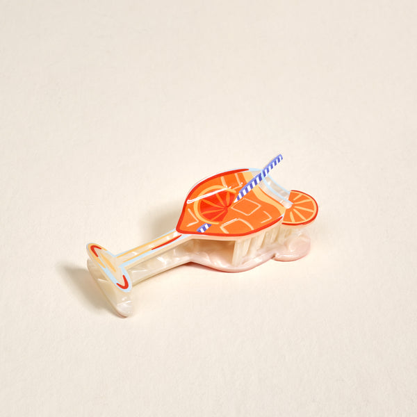 Aperol Spritz Shape Up Claw Clip