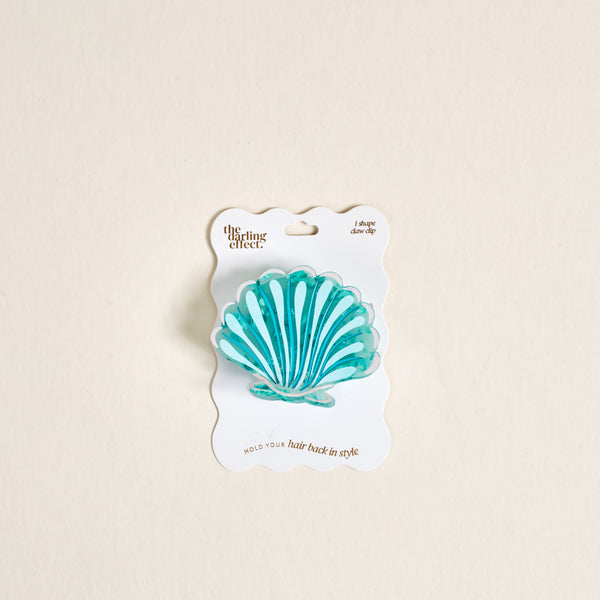 Seashell Shape Up Claw Clip