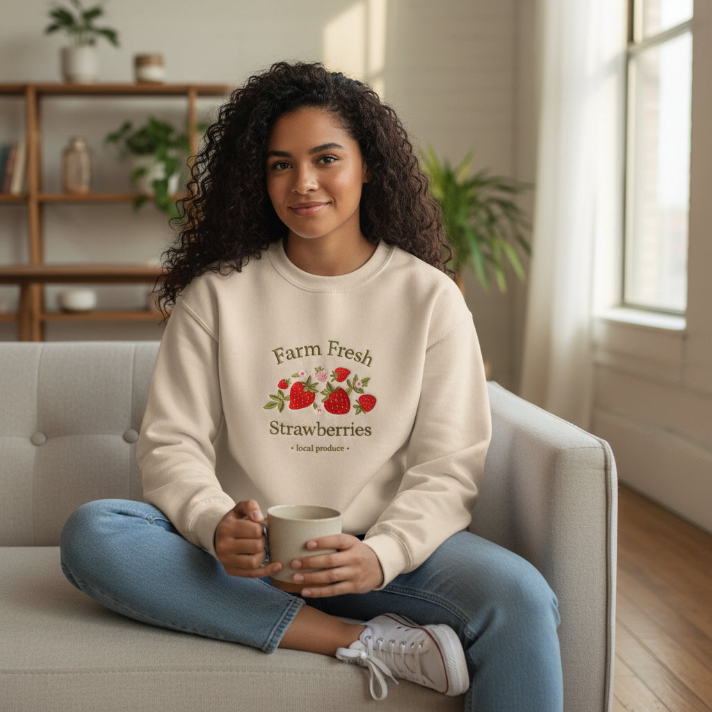 Farm Fresh Strawberries Signature Crew