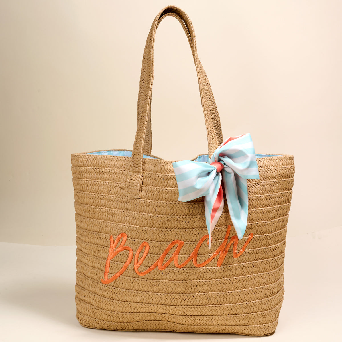 Beach Straw & Sun Tote