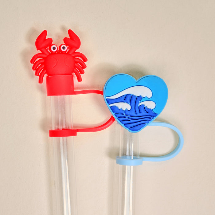 Coast to Coast Straw Topper Set