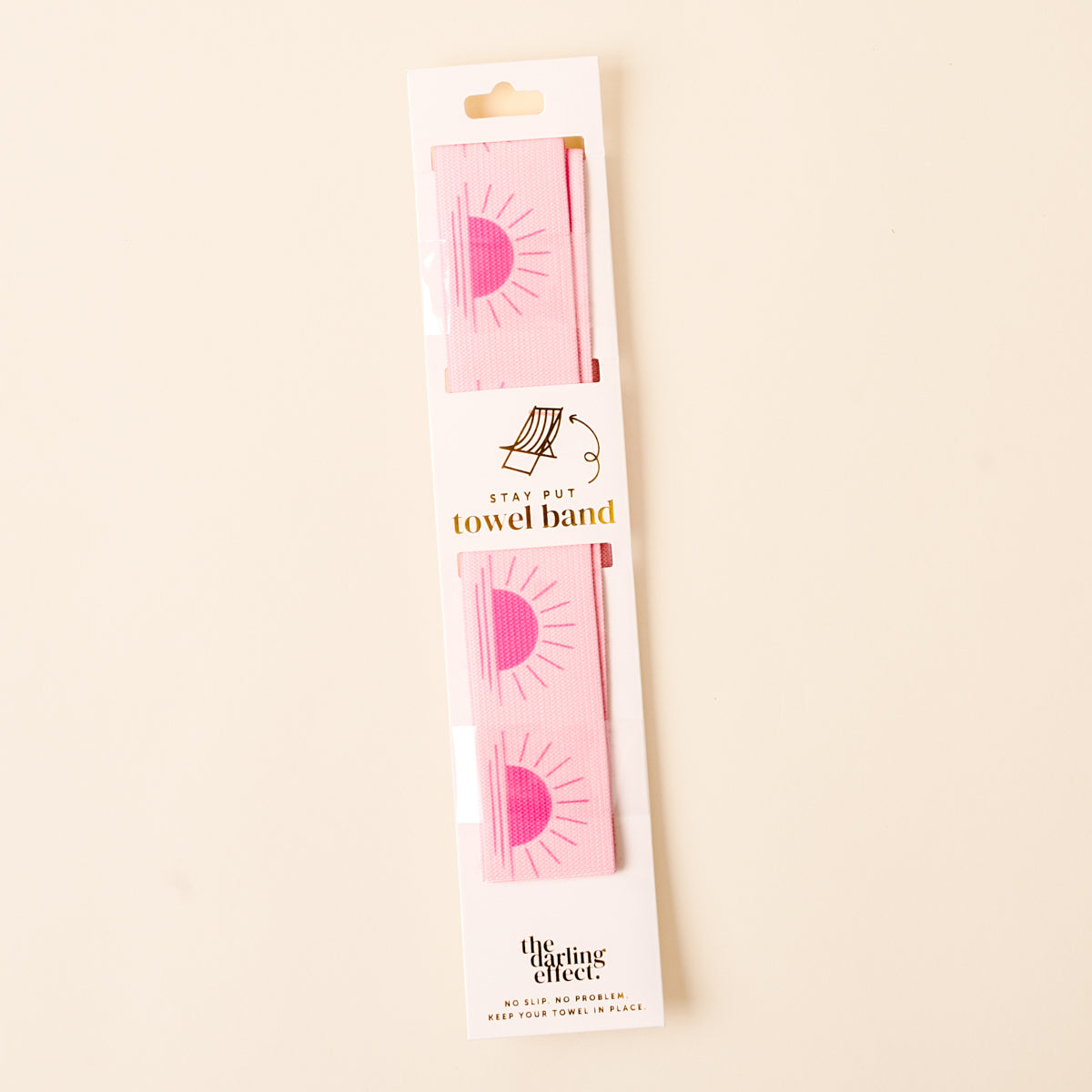 Put Towel Band-Sunshine Pink Stay