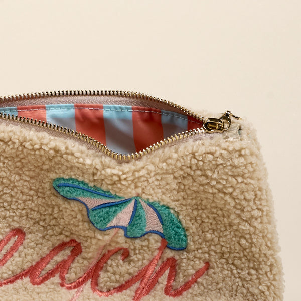 Beach Edit Teddy Pouch