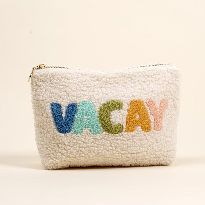 Vacay Teddy Pouch