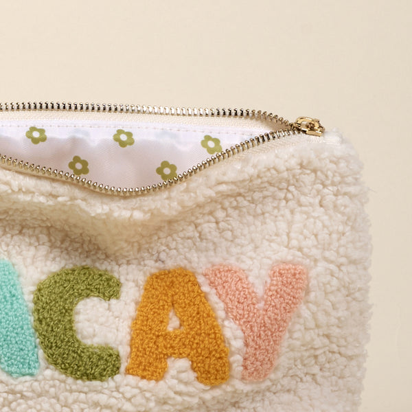 Vacay Teddy Pouch