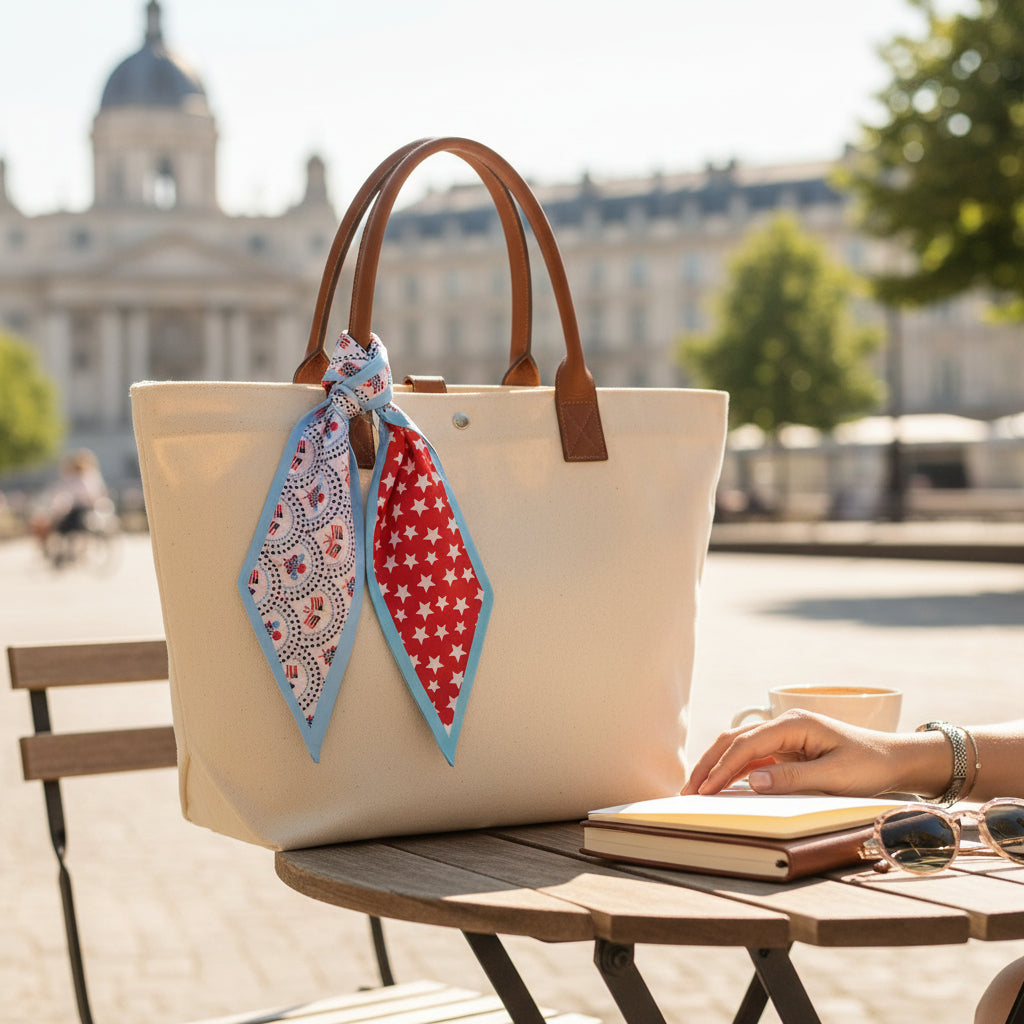 All-American Darling Twirl & Tie Scarf Accessory