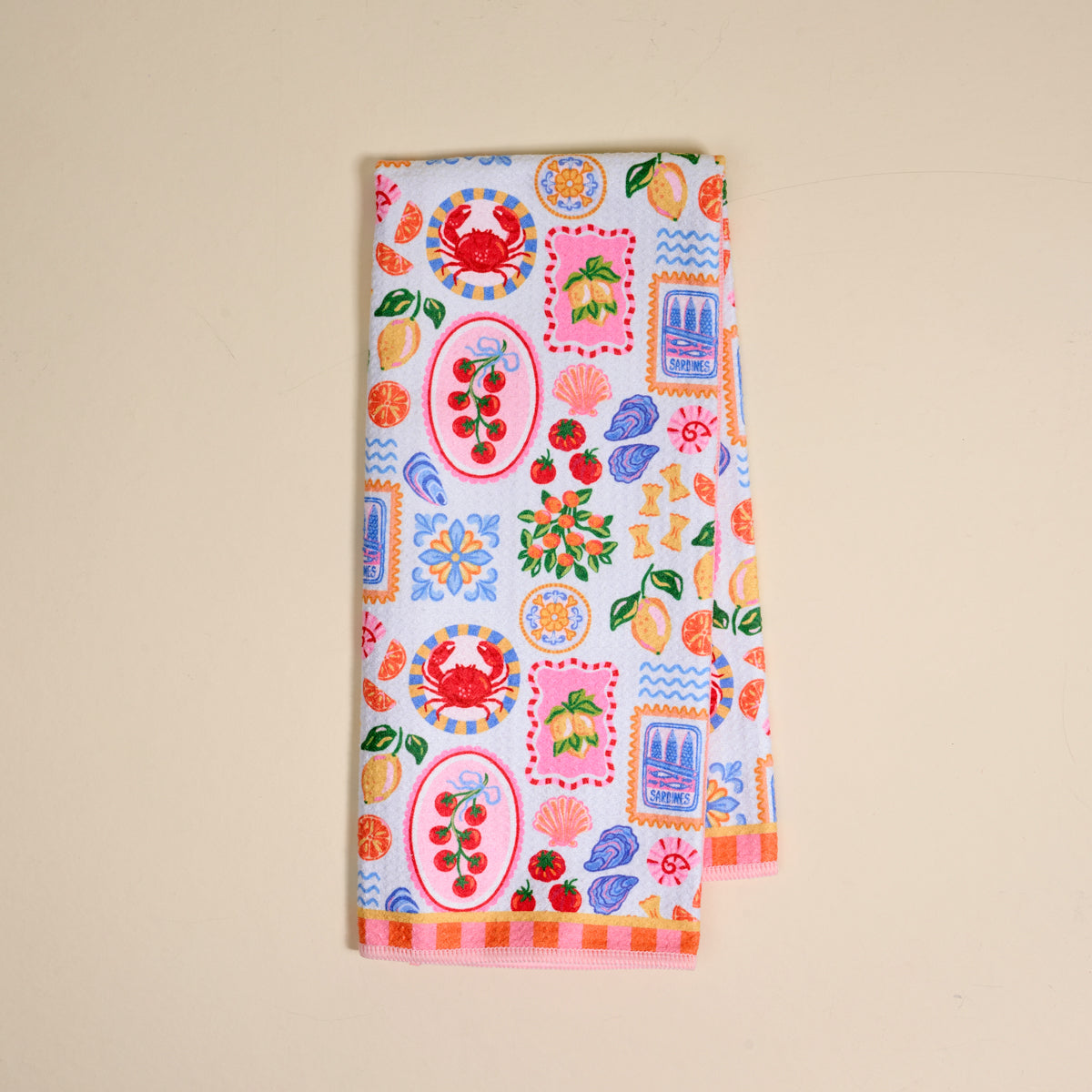 Ciao Bella Waffle Tea Towel