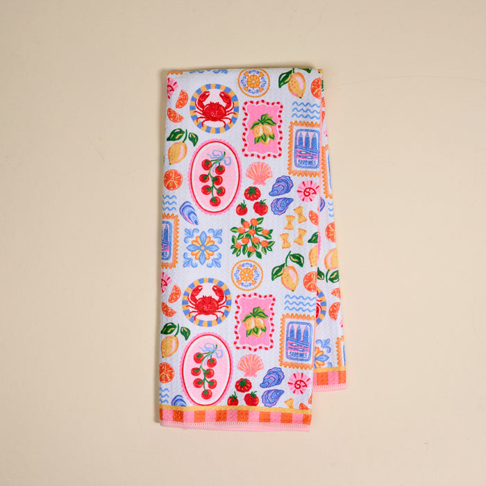 Ciao Bella Waffle Tea Towel