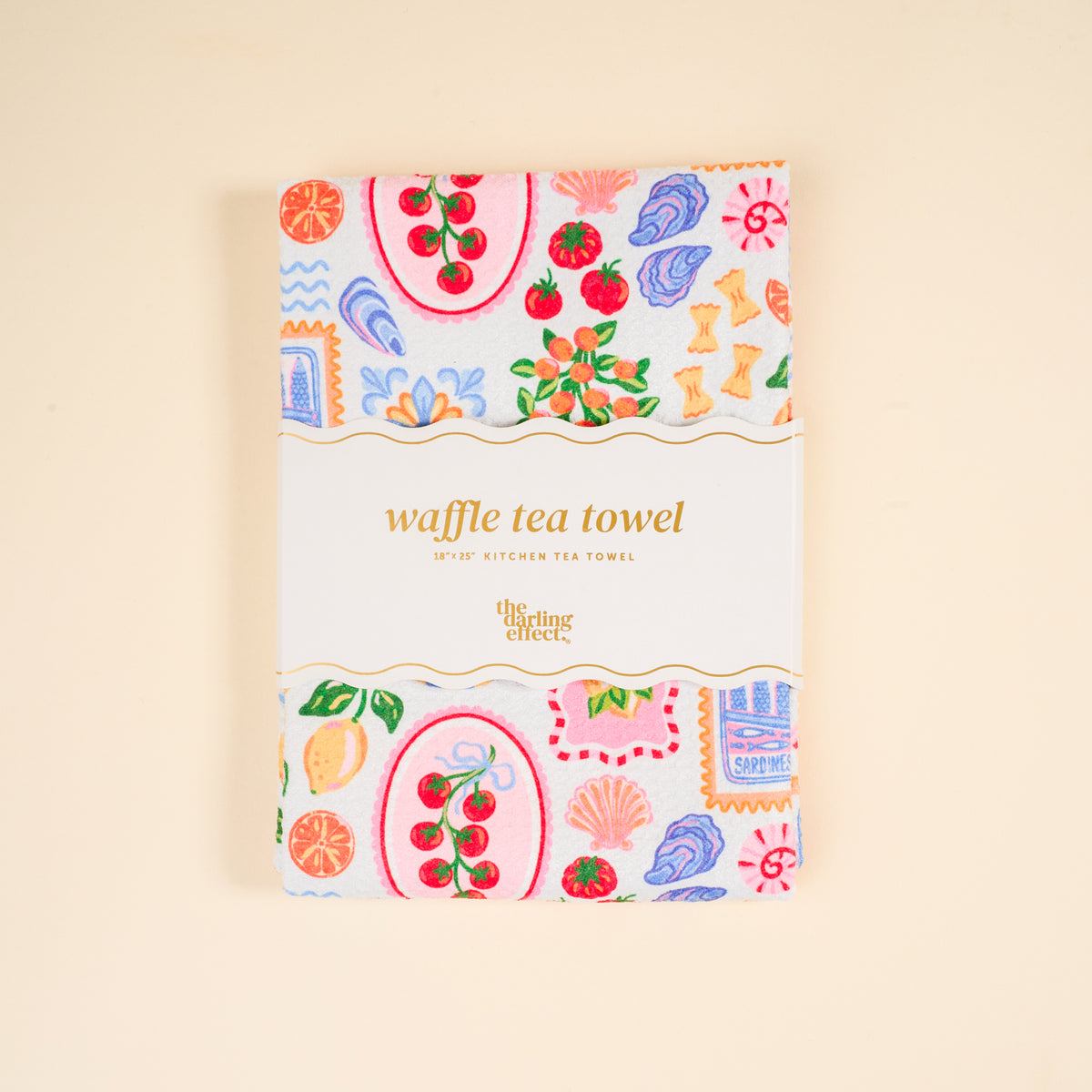 Ciao Bella Waffle Tea Towel