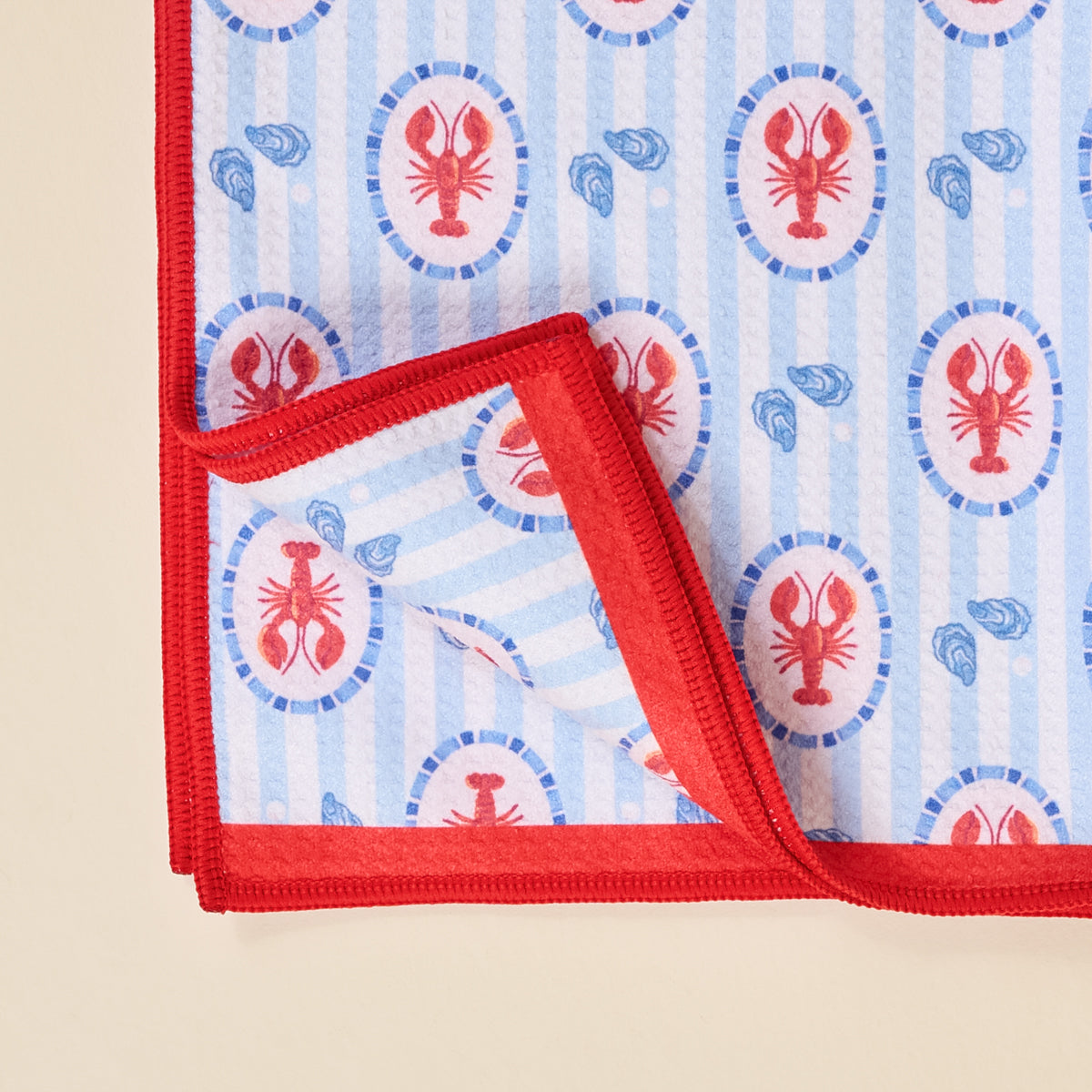 Harbor House Waffle Tea Towel