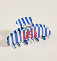 USA Word Up Claw Clip