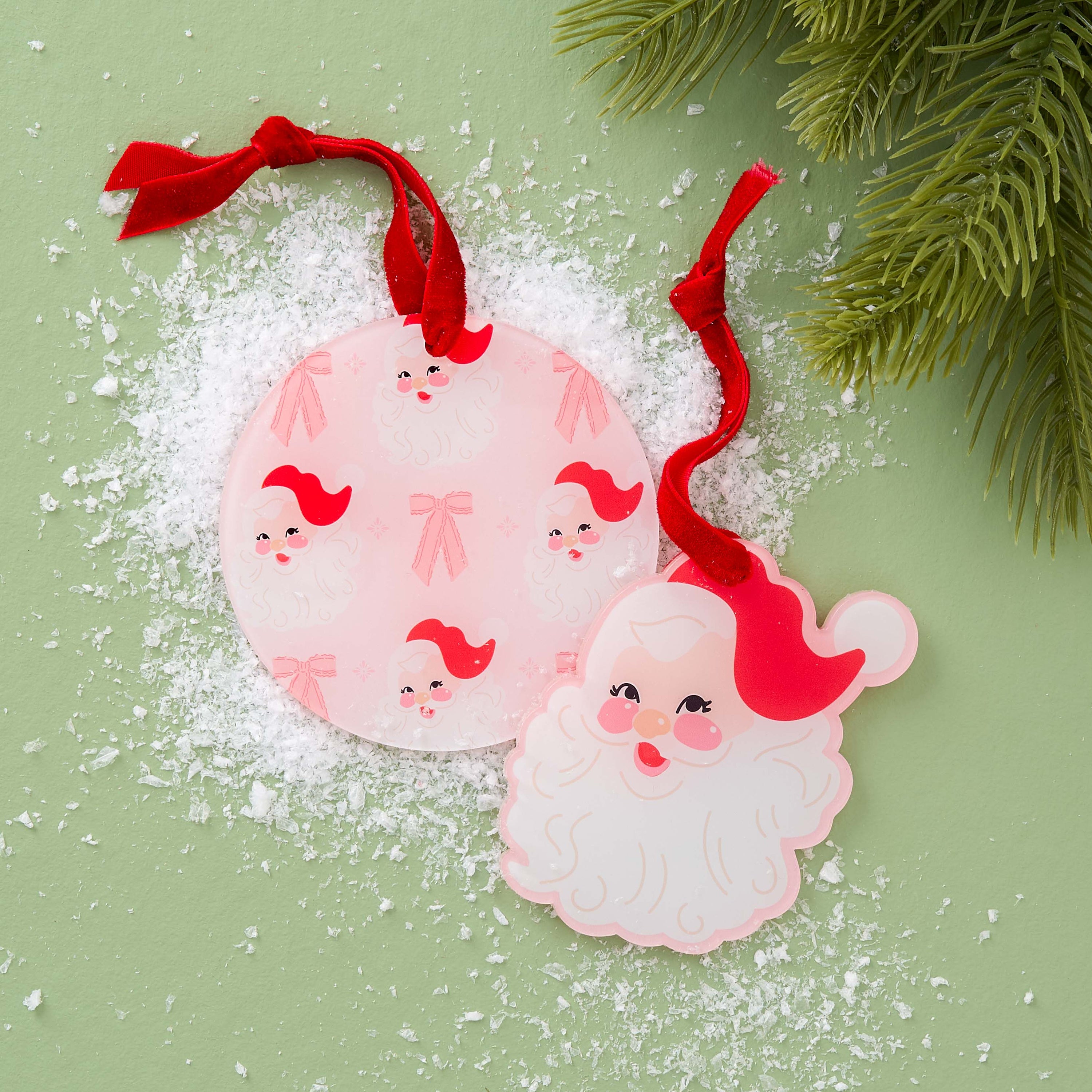 Holiday Tree Ornament - Dear Santa