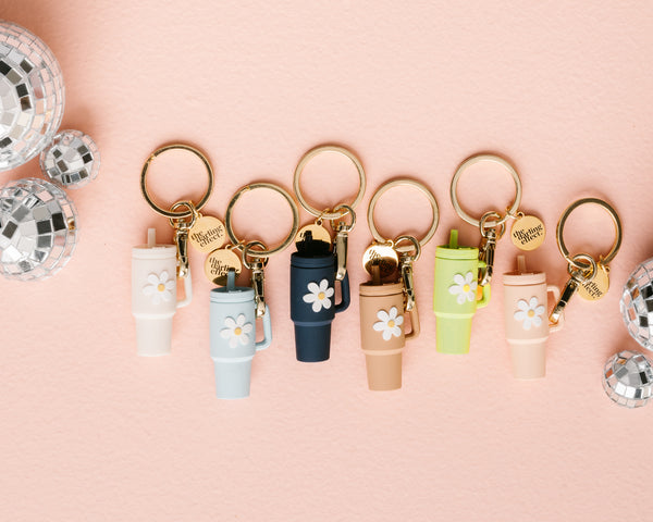 Sandstone Tiny Tumbler Keychain