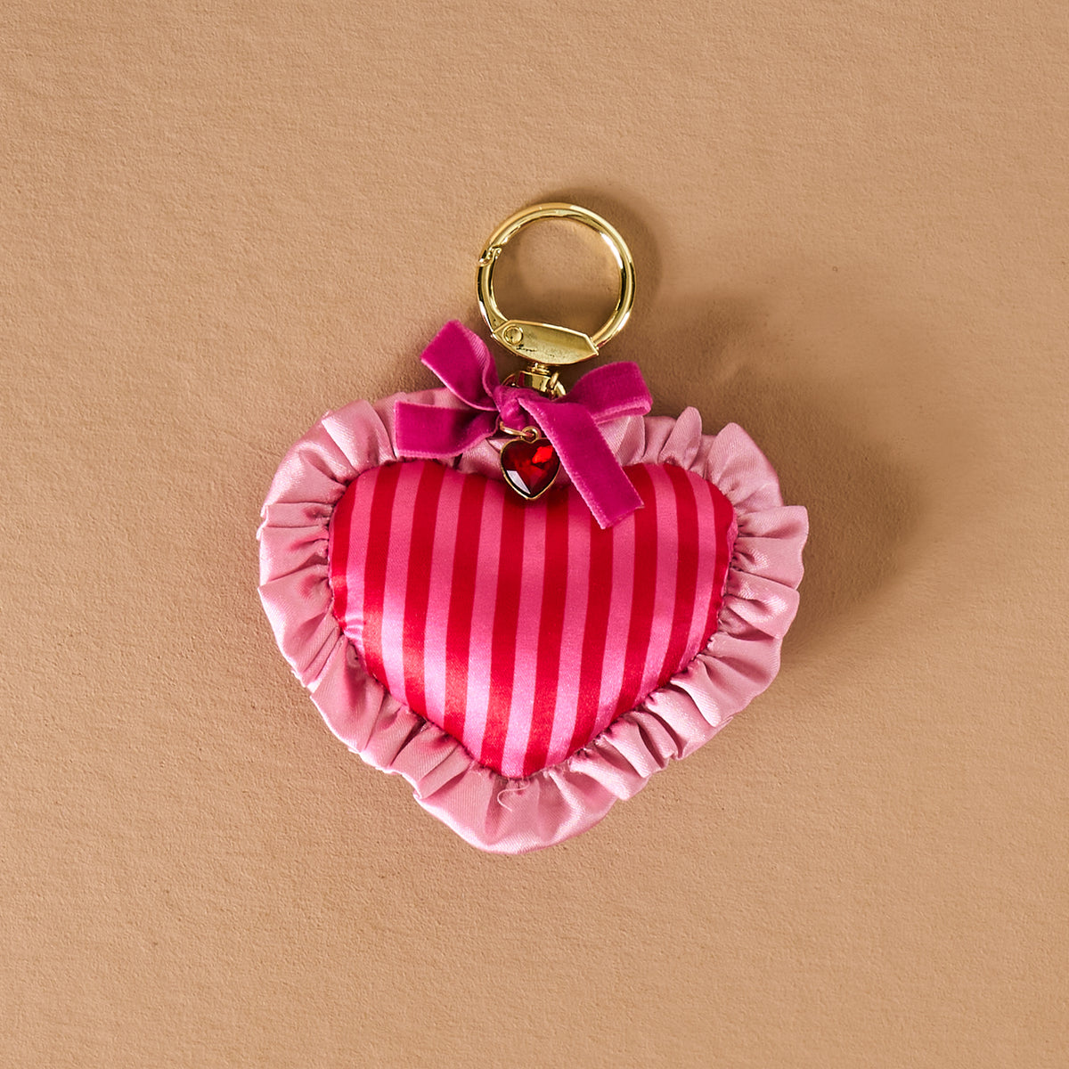 Heartthrob Puffy Heart Bag Charm