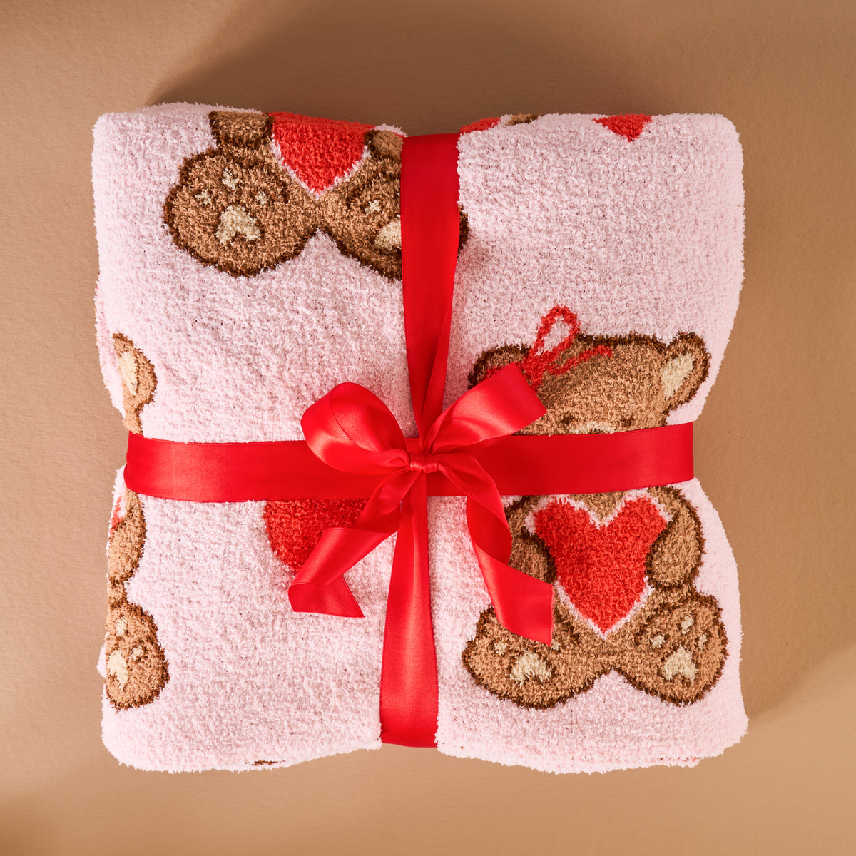 Teddy Bear Hugs Cozy Dreams Luxe Blanket