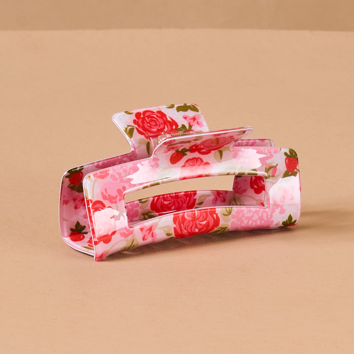 Rose Garden Claw Clip