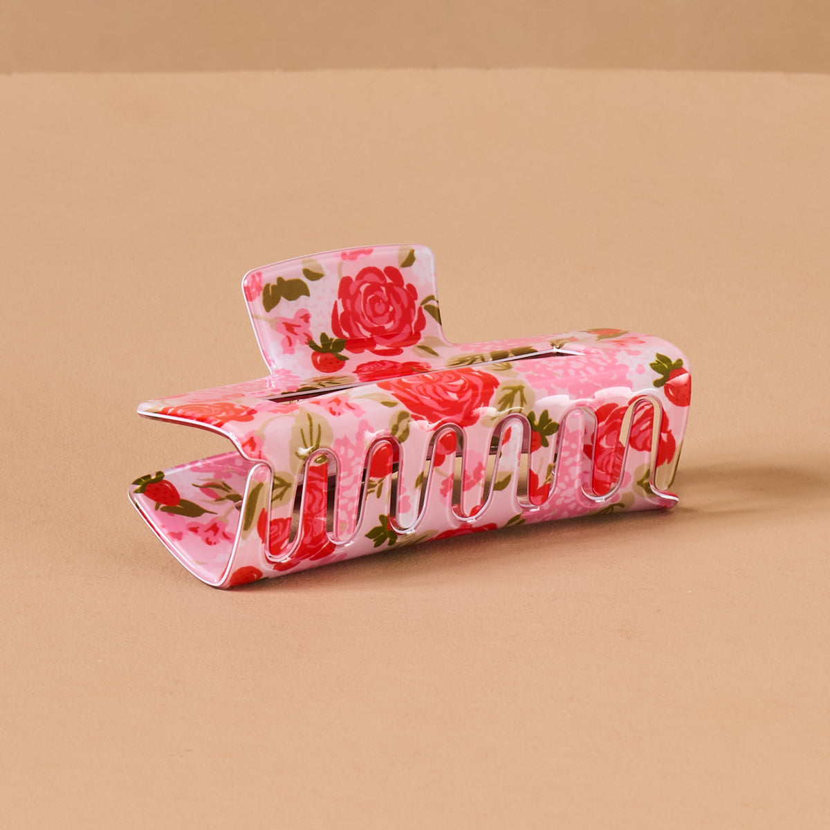 Rose Garden Claw Clip