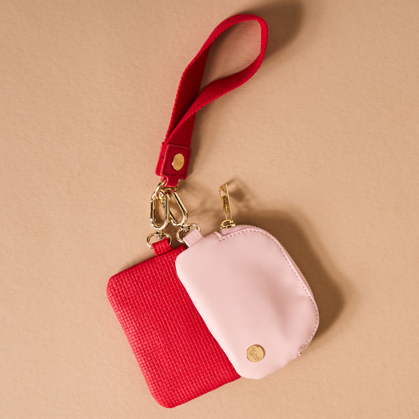 Partners in Crime Dynamic Duo Pouch Luxe Wristlet